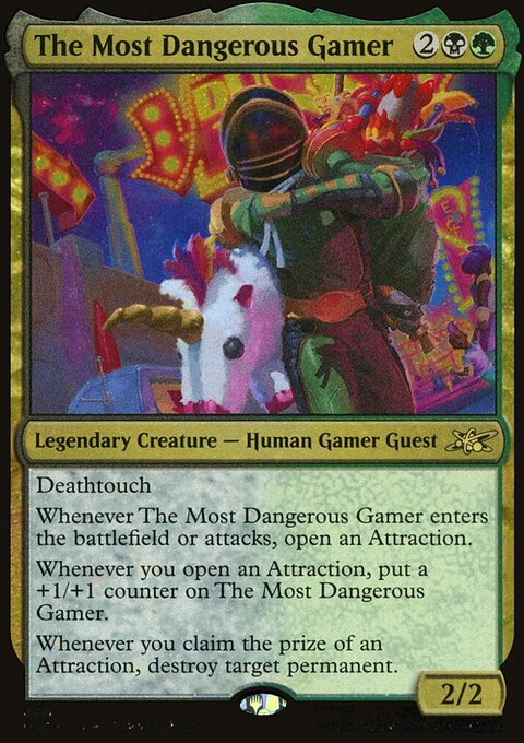 The Most Dangerous Gamer (Galaxy Foil) [Unfinity]