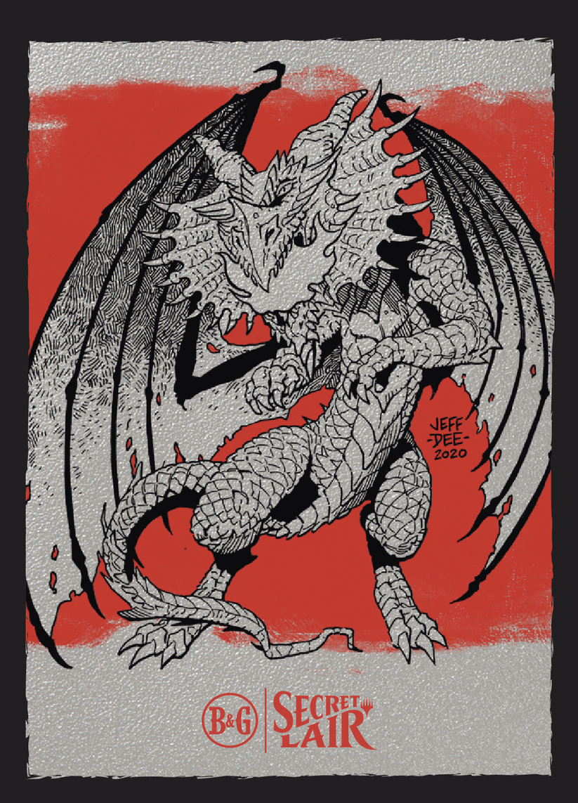 Beadle & Grimm's: Secret Lair Drop - Card Sleeves (Here Be Dragons - 100-Pack)