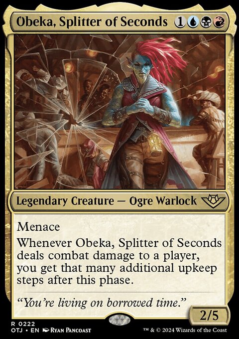 Obeka, Splitter of Seconds [Outlaws of Thunder Junction]