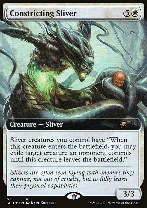 Constricting Sliver (Extended Art) [Secret Lair Drop Promos]