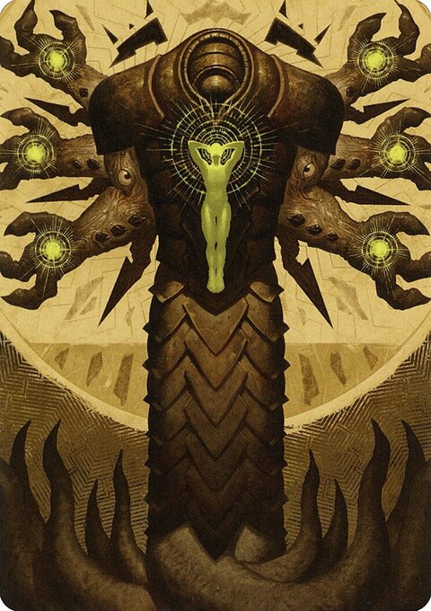 Inquisition of Kozilek Art Card [Strixhaven: School of Mages Art Series]