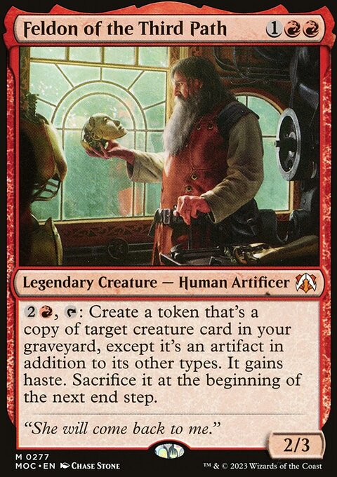 Feldon of the Third Path [March of the Machine Commander]