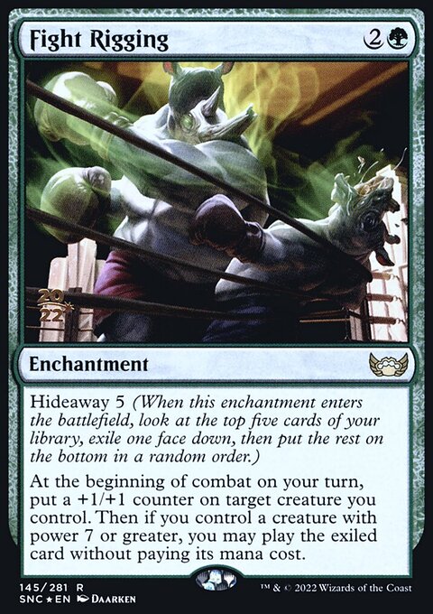 Fight Rigging [Streets of New Capenna Prerelease Promos]