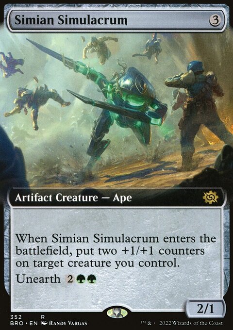 Simian Simulacrum (Extended Art) [The Brothers' War]