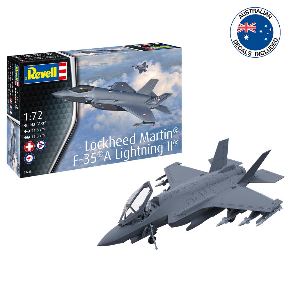 Revell Lockheed Martin F-35A Lightning II AUST.DECALS