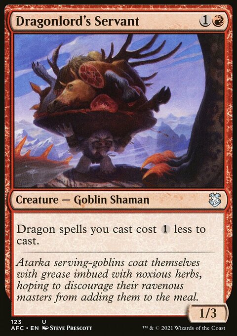 Dragonlord's Servant [Dungeons & Dragons: Adventures in the Forgotten Realms Commander]