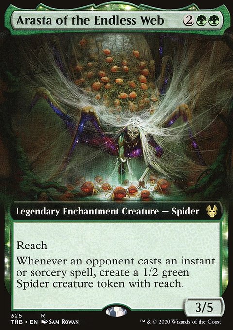 Arasta of the Endless Web (Extended Art) [Theros Beyond Death]