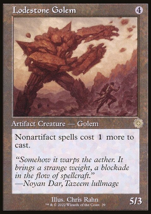 Lodestone Golem (Retro) [The Brothers' War Retro Artifacts]