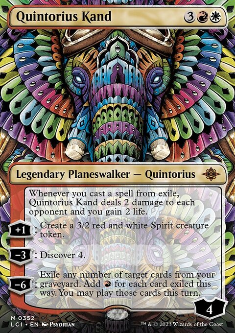 Quintorius Kand (0352) (Borderless) [The Lost Caverns of Ixalan]