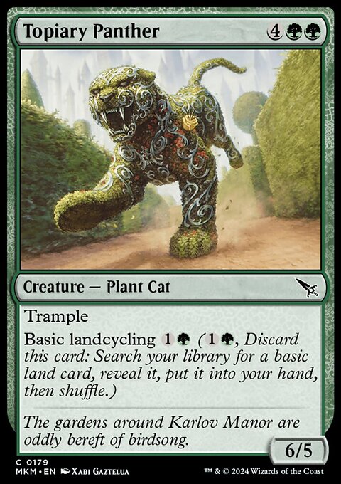 Topiary Panther [Murders at Karlov Manor]