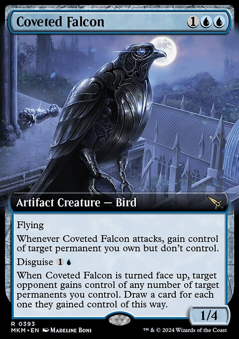 Coveted Falcon (Extended Art) [Murders at Karlov Manor]