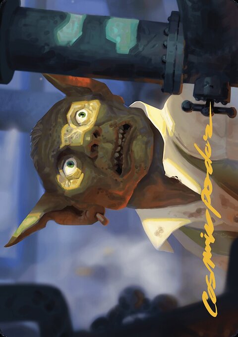 Fugitive Codebreaker Art Card [Murders at Karlov Manor Art Series]