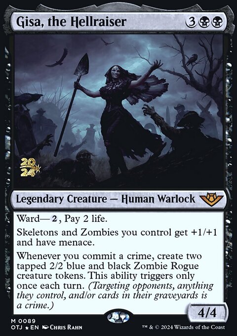 Gisa, the Hellraiser [Outlaws of Thunder Junction Prerelease Promos]