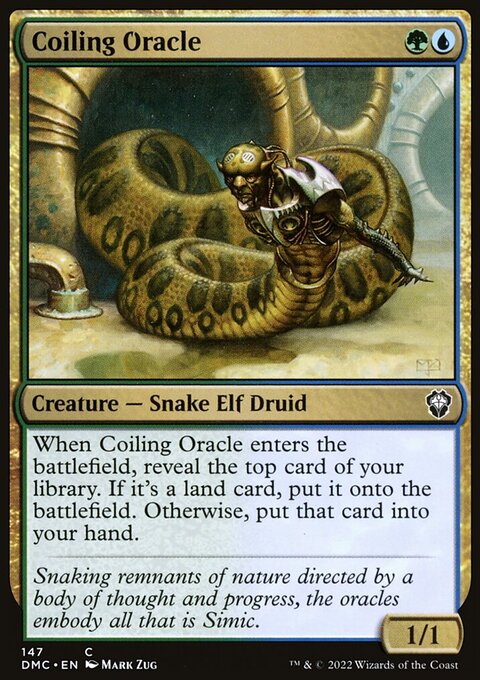 Coiling Oracle [Dominaria United Commander]