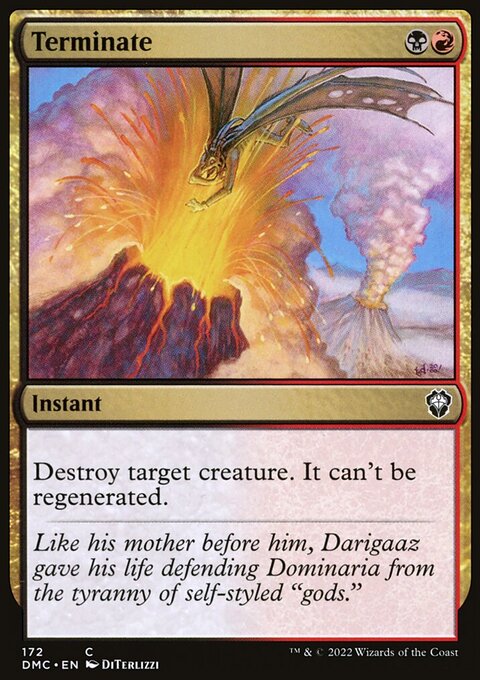 Terminate [Dominaria United Commander]