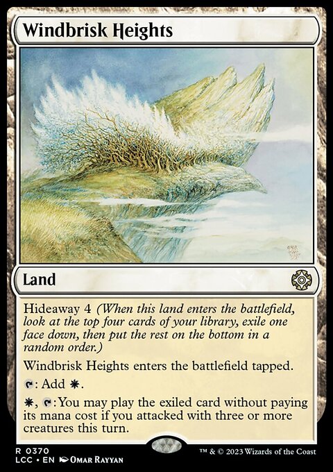 Windbrisk Heights [The Lost Caverns of Ixalan Commander]