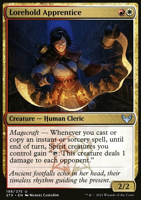 Lorehold Apprentice [Strixhaven: School of Mages]