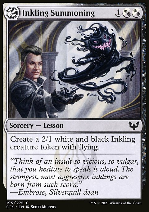 Inkling Summoning [Strixhaven: School of Mages]