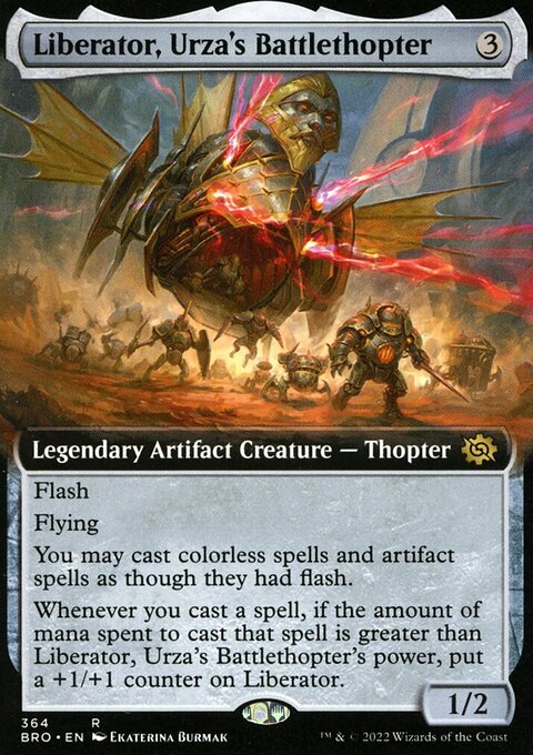 Liberator, Urza's Battlethopter (Extended Art) [The Brothers' War]