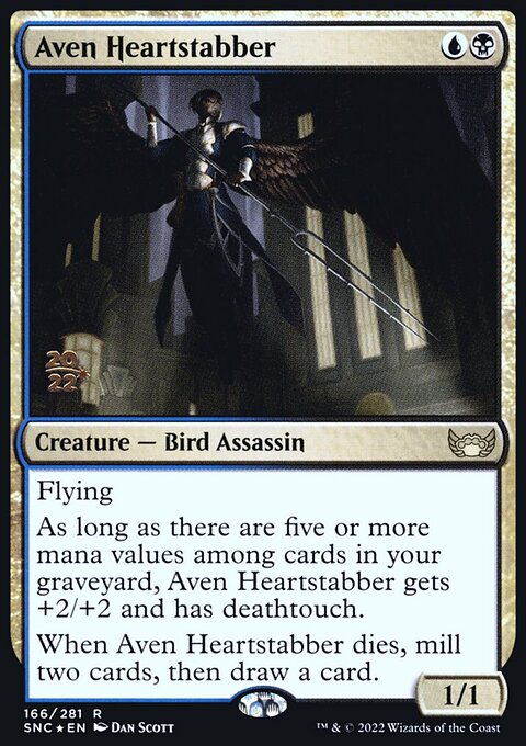Aven Heartstabber [Streets of New Capenna Prerelease Promos]