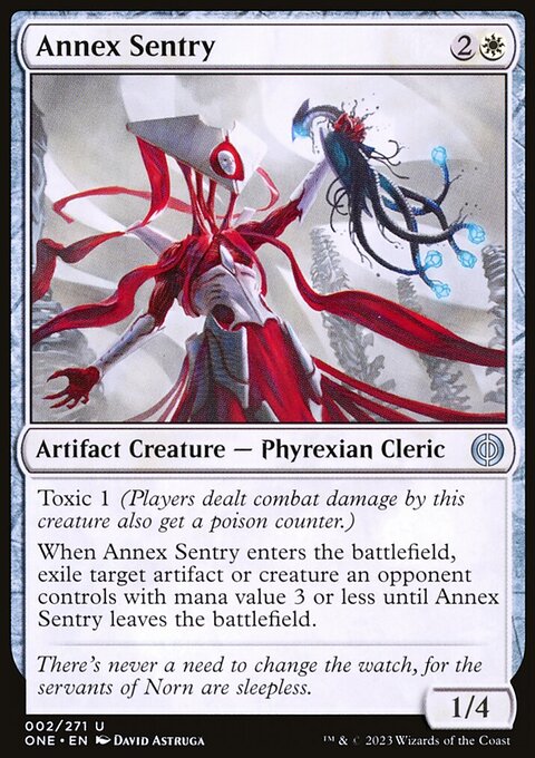 Annex Sentry [Phyrexia: All Will Be One]
