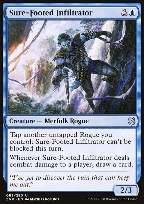 Sure-Footed Infiltrator [Zendikar Rising]