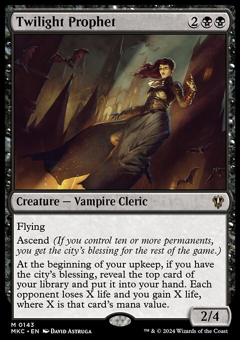 Twilight Prophet [Murders at Karlov Manor Commander]