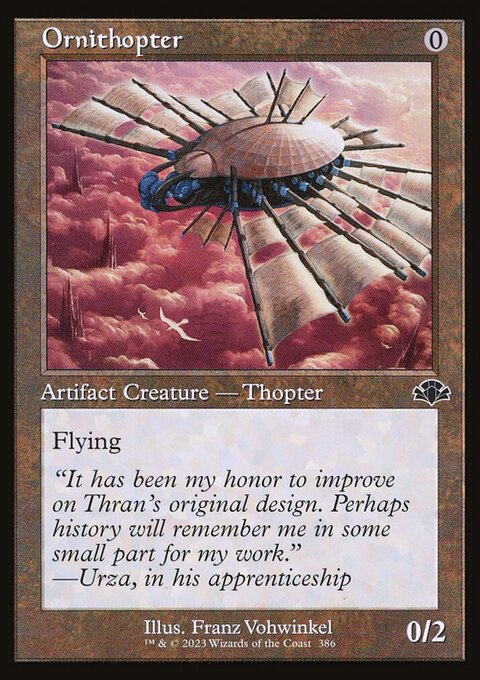 Ornithopter (Retro) [Dominaria Remastered]
