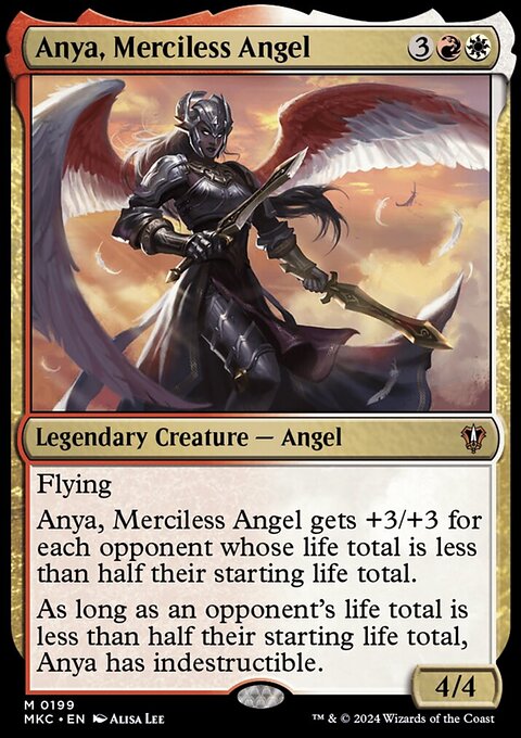 Anya, Merciless Angel [Murders at Karlov Manor Commander]