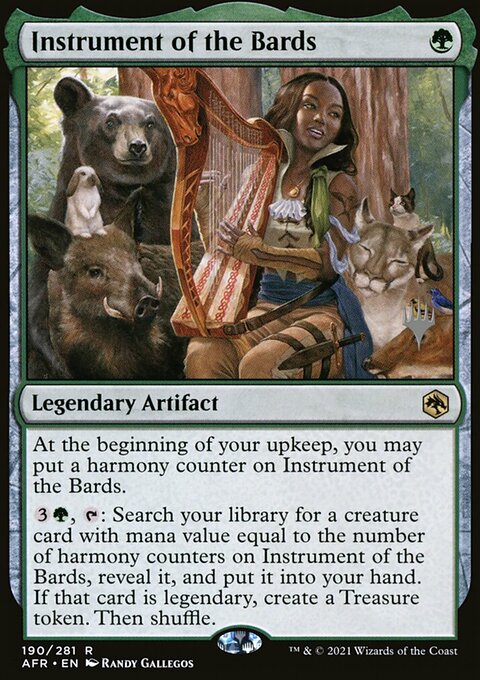 Instrument of the Bards (Promo Pack) [Dungeons & Dragons: Adventures in the Forgotten Realms Promos]