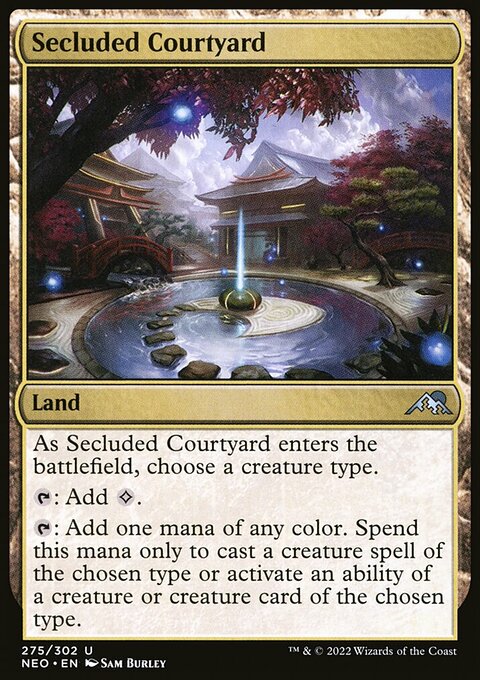 Secluded Courtyard [Kamigawa: Neon Dynasty]