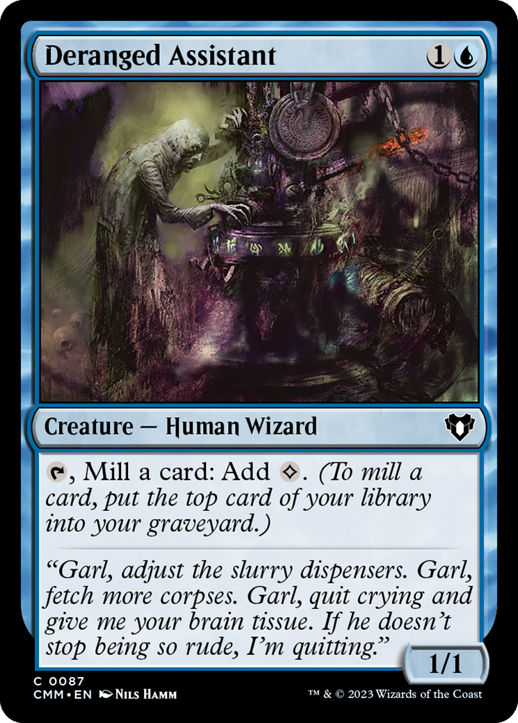 Deranged Assistant [Commander Masters]