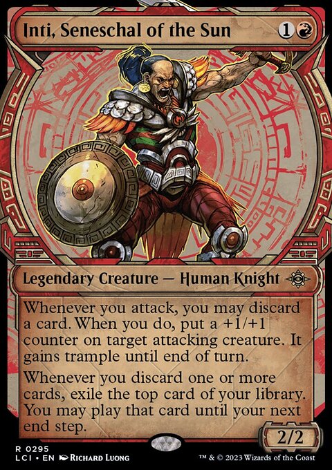 Inti, Seneschal of the Sun (Showcase) [The Lost Caverns of Ixalan]