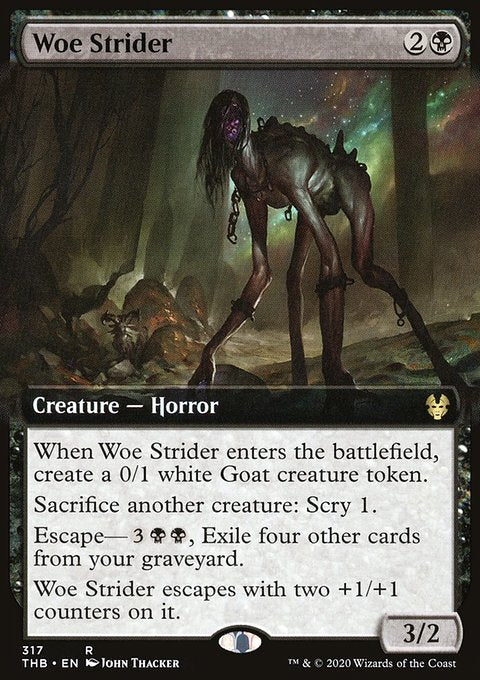 Woe Strider (Extended Art) [Theros Beyond Death]