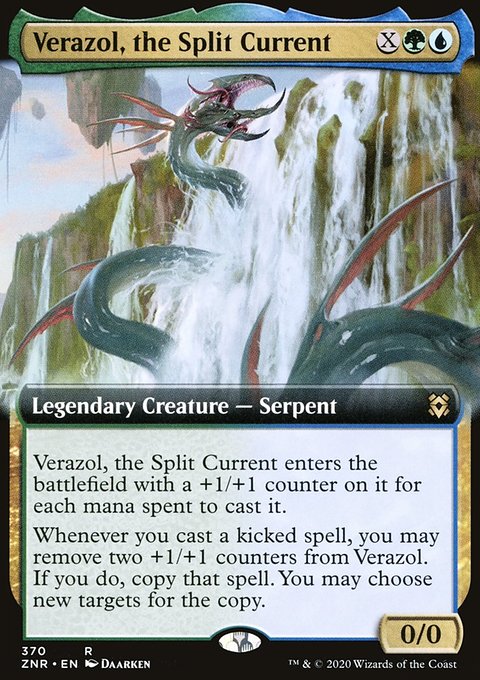 Verazol, the Split Current (Extended Art) [Zendikar Rising]