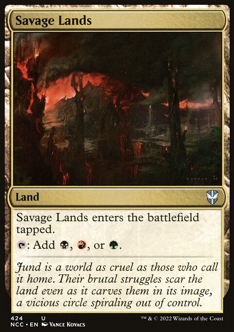 Savage Lands [Streets of New Capenna Commander]