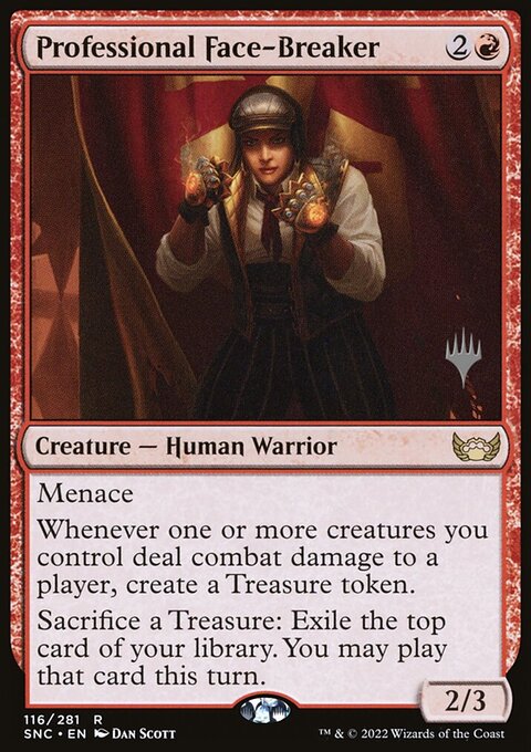 Professional Face-Breaker (Promo Pack) [Streets of New Capenna Promos]