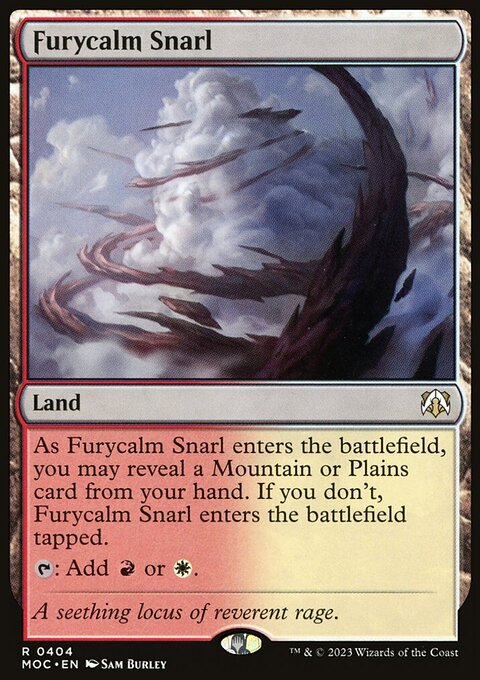 Furycalm Snarl [March of the Machine Commander]