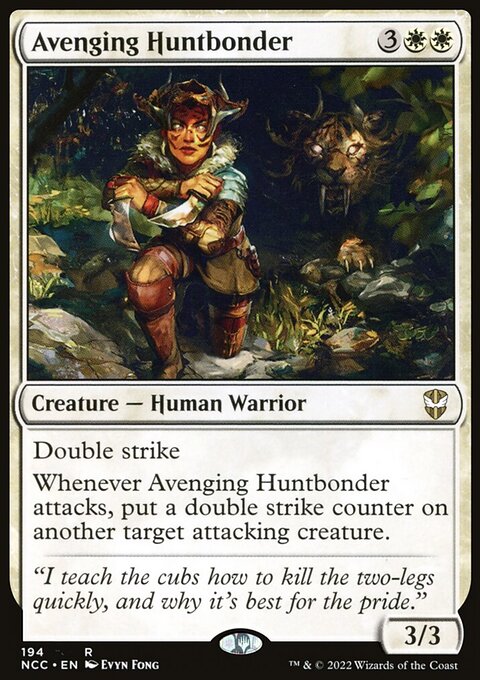 Avenging Huntbonder [Streets of New Capenna Commander]