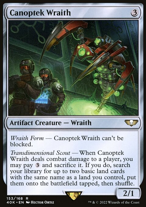 Canoptek Wraith (Surge Foil) [Warhammer 40,000]