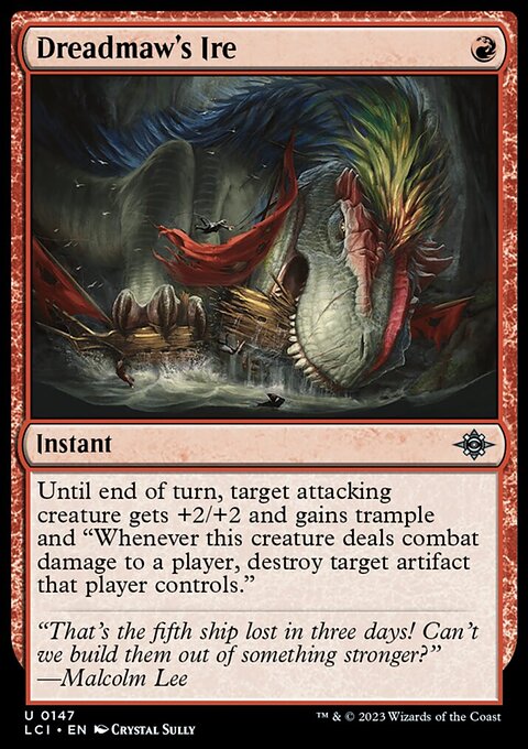 Dreadmaw's Ire [The Lost Caverns of Ixalan]