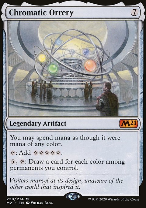 Chromatic Orrery (Promo Pack) [Core Set 2021 Promos]
