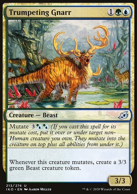 Trumpeting Gnarr [Ikoria: Lair of Behemoths]