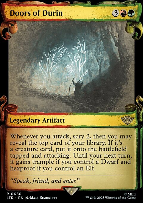 Doors of Durin [The Lord of the Rings: Tales of Middle-Earth Showcase Scrolls]