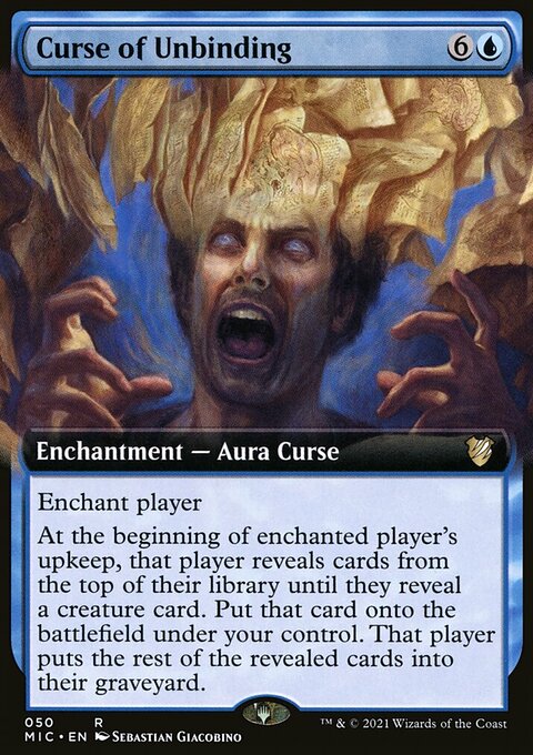 Curse of Unbinding (Extended Art) [Innistrad: Midnight Hunt Commander]