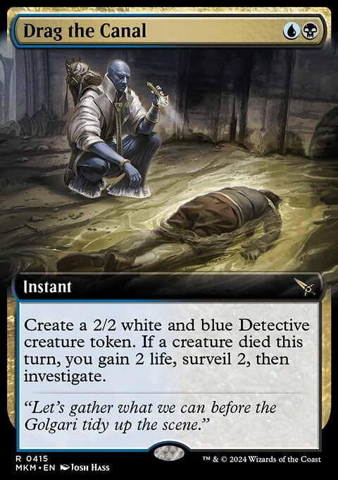 Drag the Canal (Extended Art) [Murders at Karlov Manor]