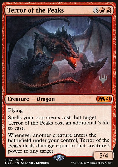 Terror of the Peaks [Core Set 2021 Prerelease Promos]