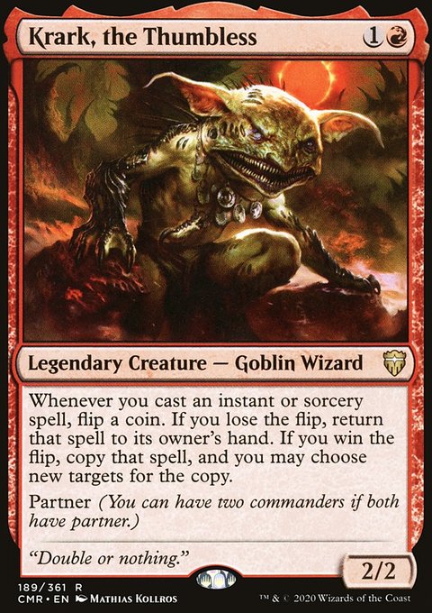Krark, the Thumbless [Commander Legends]