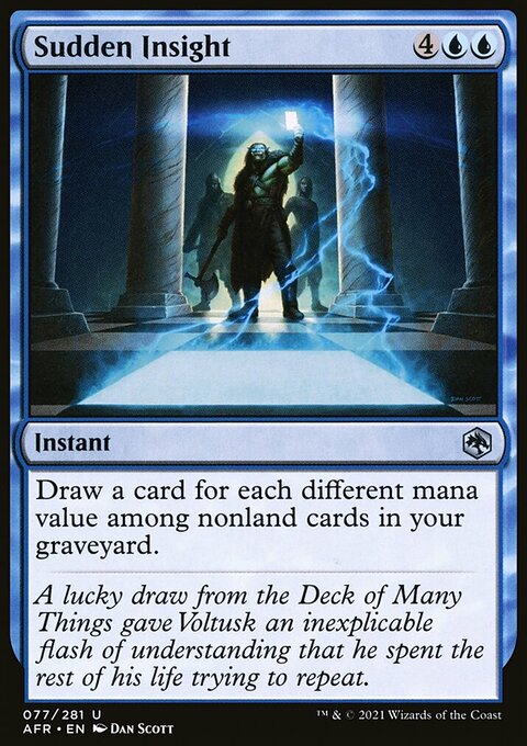 Sudden Insight [Dungeons & Dragons: Adventures in the Forgotten Realms]