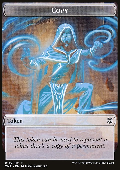 Copy // Drake Double-Sided Token [Zendikar Rising Tokens]